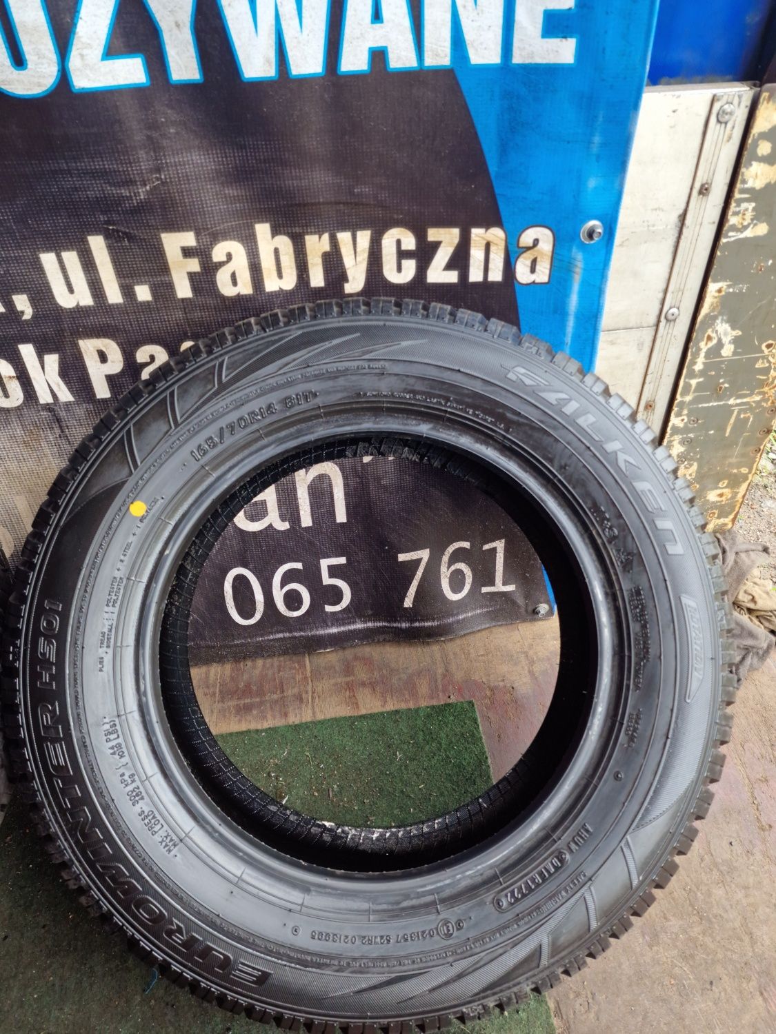 Opona zimowa 165/70/14 Falken Eurowinter HS01 pojedyncza Nowa!!