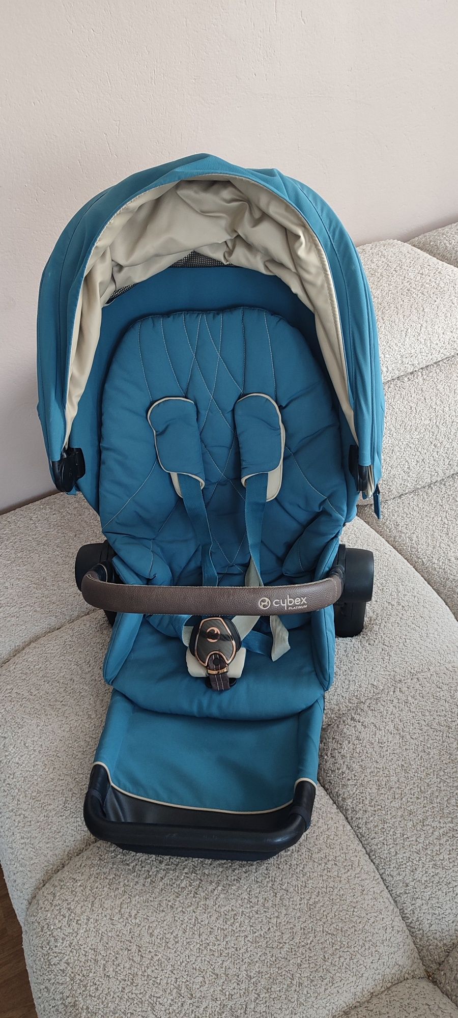Cybex priam 2.0 rose gold  mountain blue