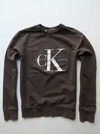 Calvin Klein bluza crewneck z dużym logo S