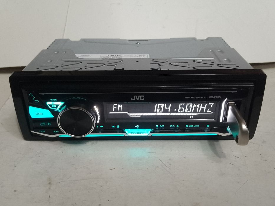 Автомагнітола blaupunk,jvc kd-r135 із bluetooth audio