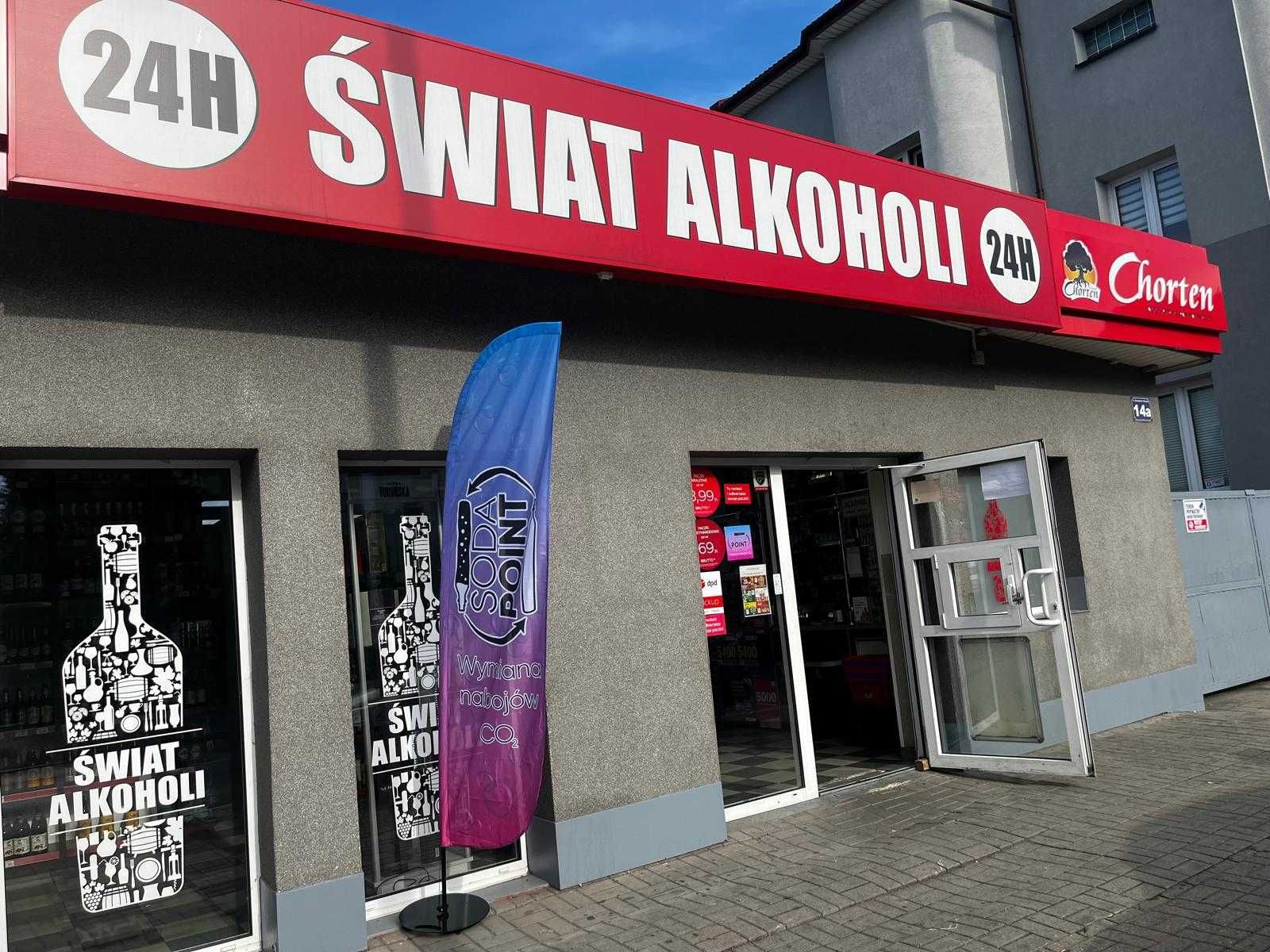 Sodastream W-wa (Skorosze), ul. Bohaterów W-wy 14A Wymiana nabojów CO2