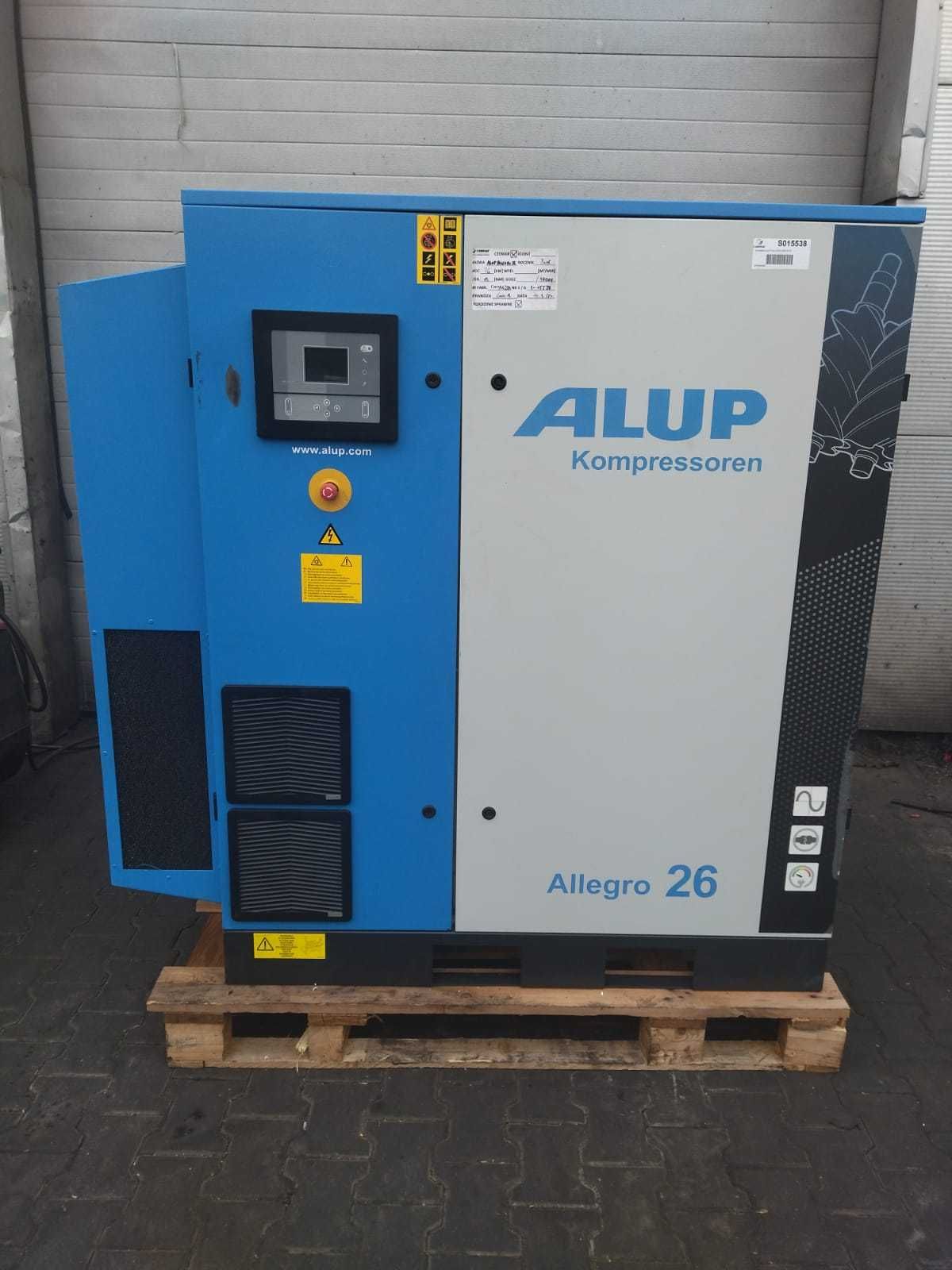 SPRAWNA!!! Sprężarka śrubowa ALUP ALLEGRO26 CE 26kW 4,73m3/min S015538