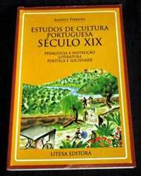 Livro Estudos de Cultura Portuguesa Século XIX Alberto Ferreira