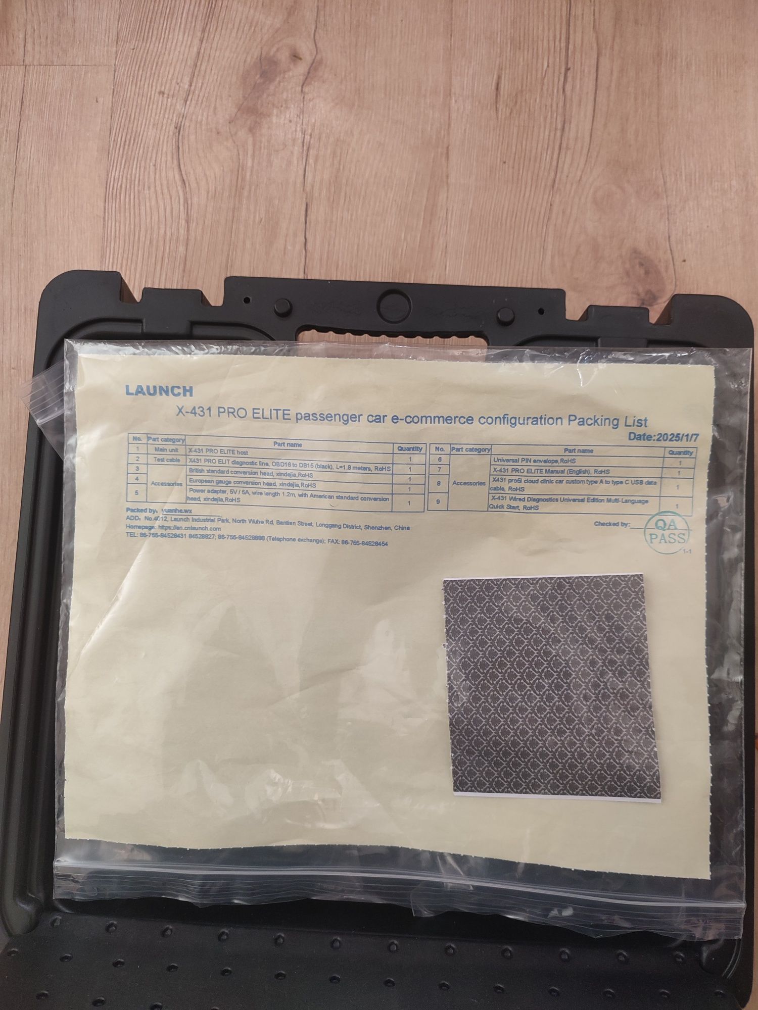 Launch X431 Pro Elite 2025  Interfejs Diagnostyczny OBD2
