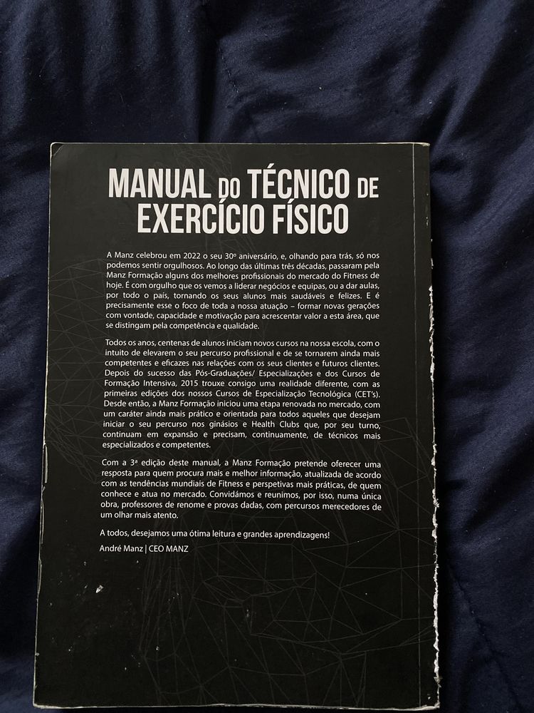 Manual do técnico do Exercício Físico