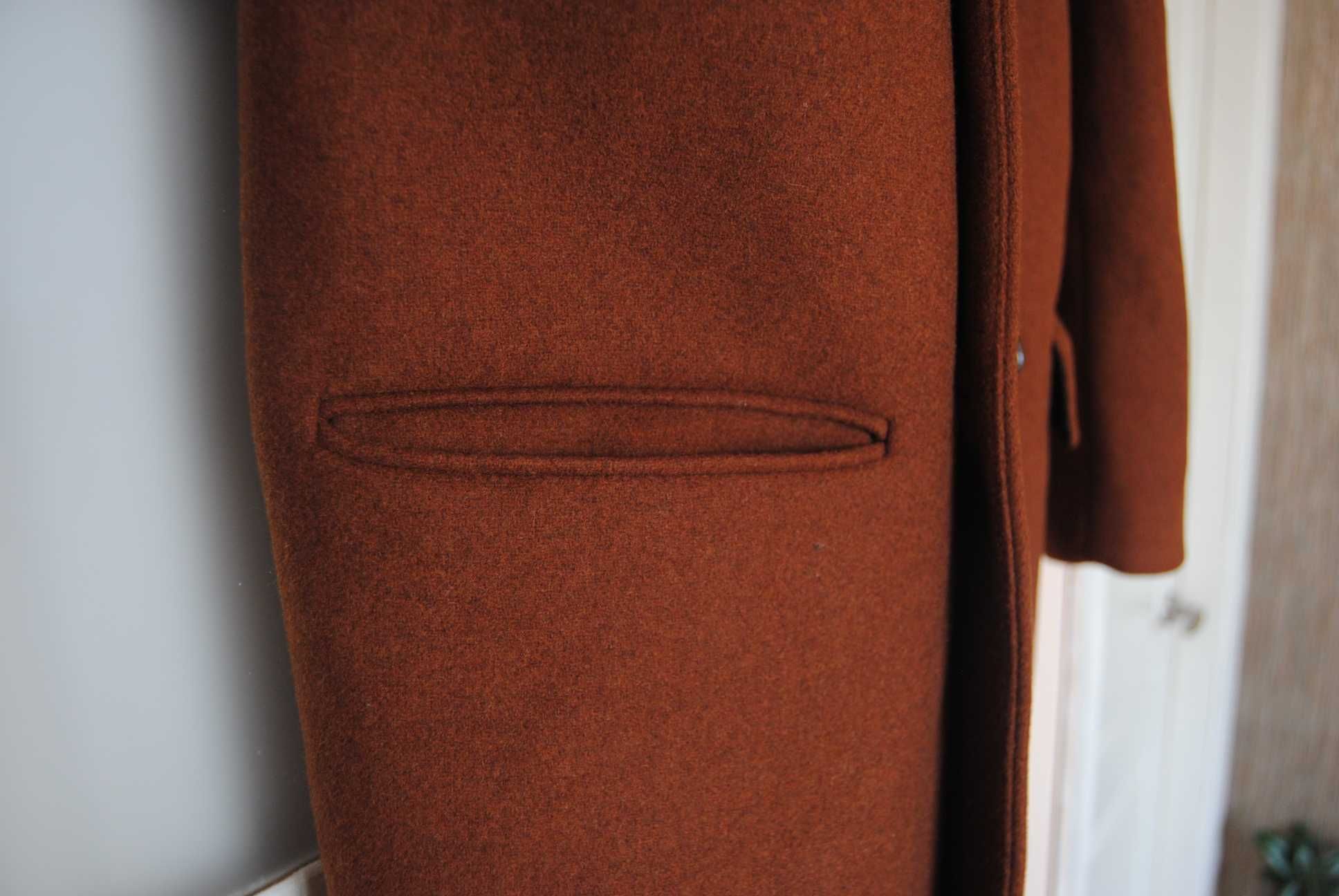 Чоловіче шерстяне пальто / мужское шерстяное пальто H&M р-р 46