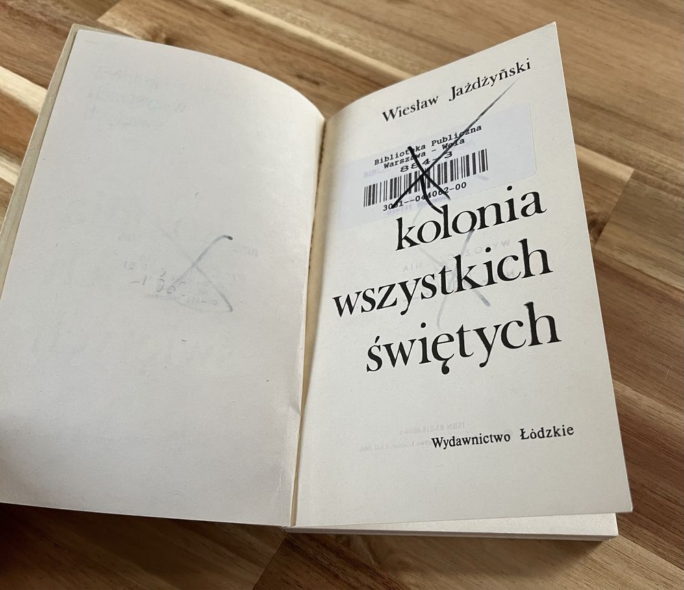 Kolonia Wszystkich Świętych Wiesław Jażdżyński