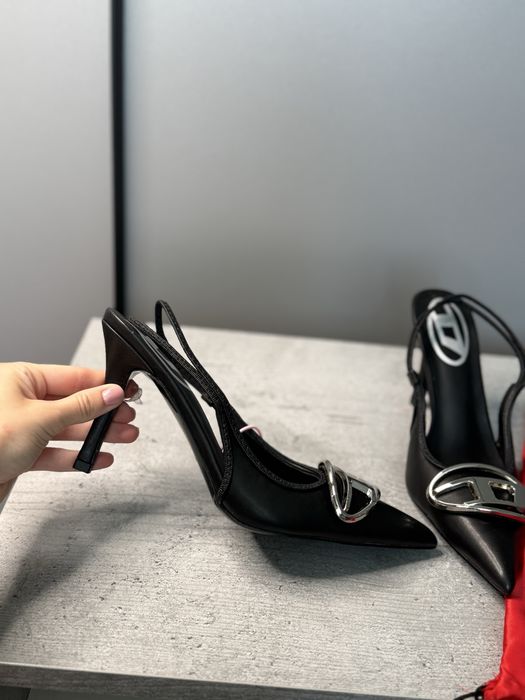 Туфлі на підборах дізель diesel лодочки 37 36