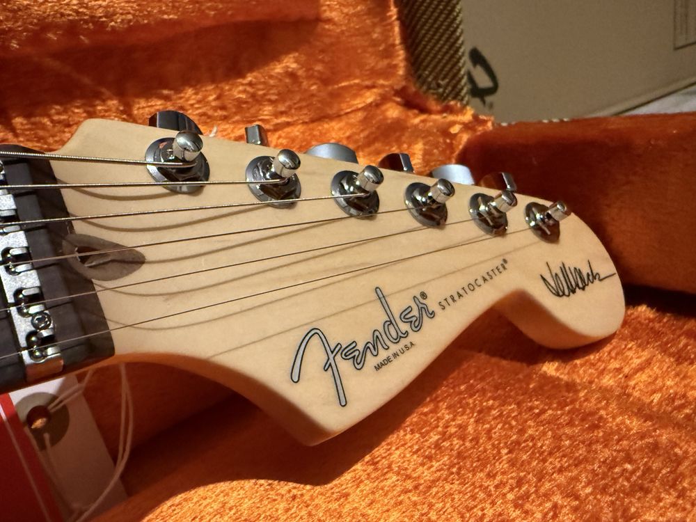 Fender Jeff Beck Stratocaster SFG znakomita gitara Jan Borysewicz