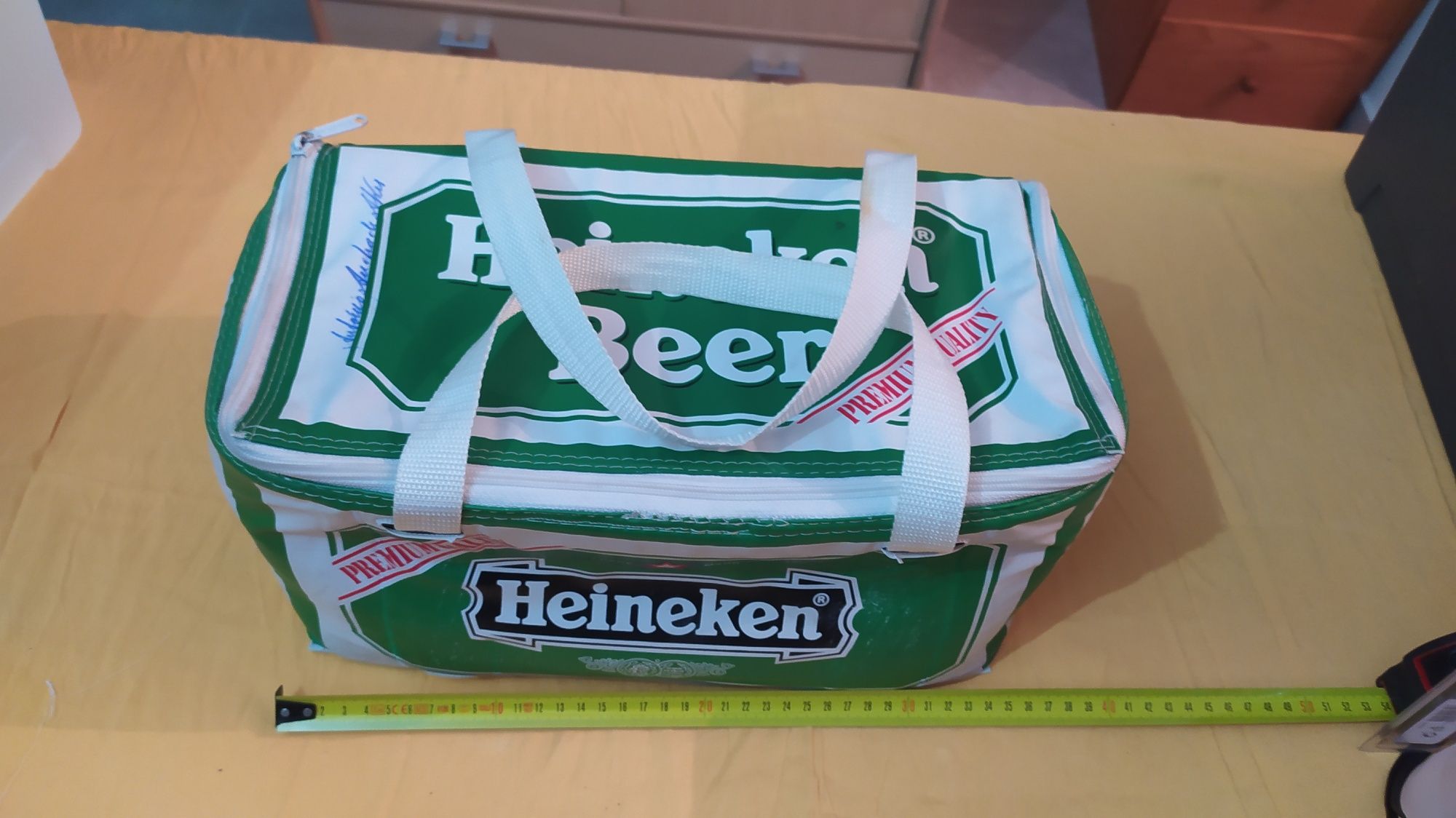 Saco térmico Heineken + grade para garrafas Carlsberg