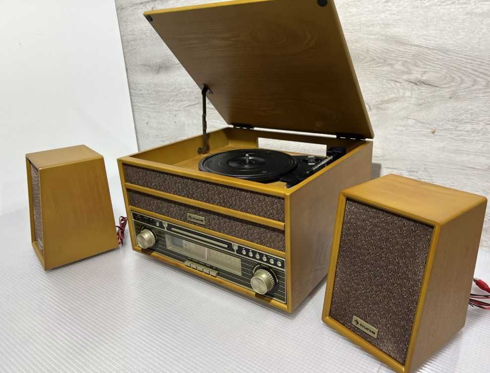 Ретро проигрыватель винила Usb BT auna Belle Epoque 1910