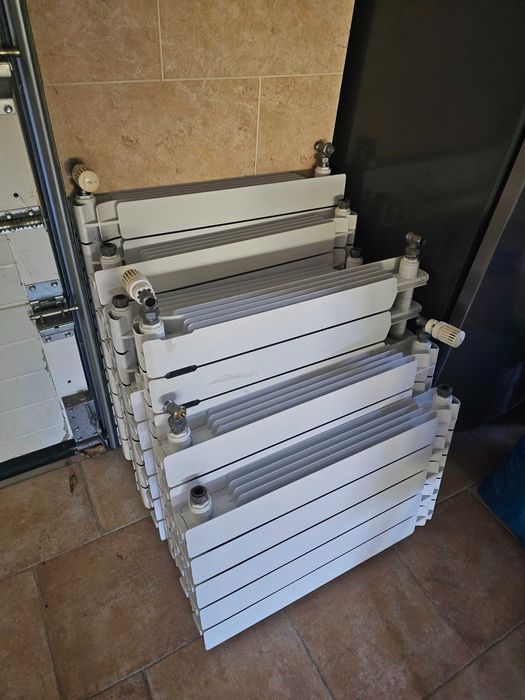 Conjunto de radiadores de aquecimento central