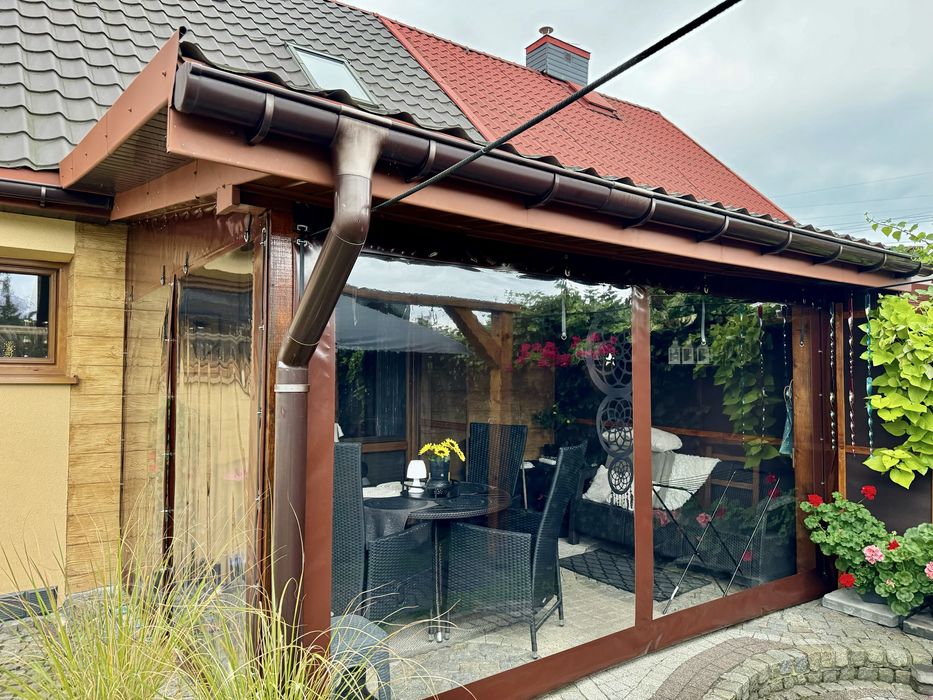 Plandeka tarasowa lub na Altanke