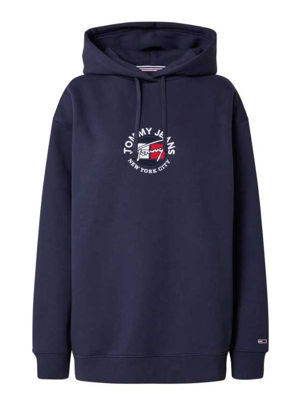 Tommy Jeans - NOWA granatowa bluza damska (stan IDEALNY).