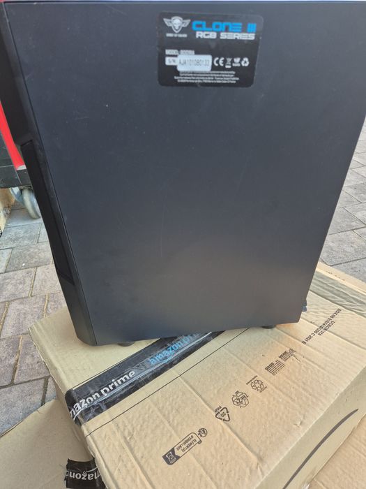 Obudowa komputerowa gamingowa  CLONE III RGB series model 8001RA black