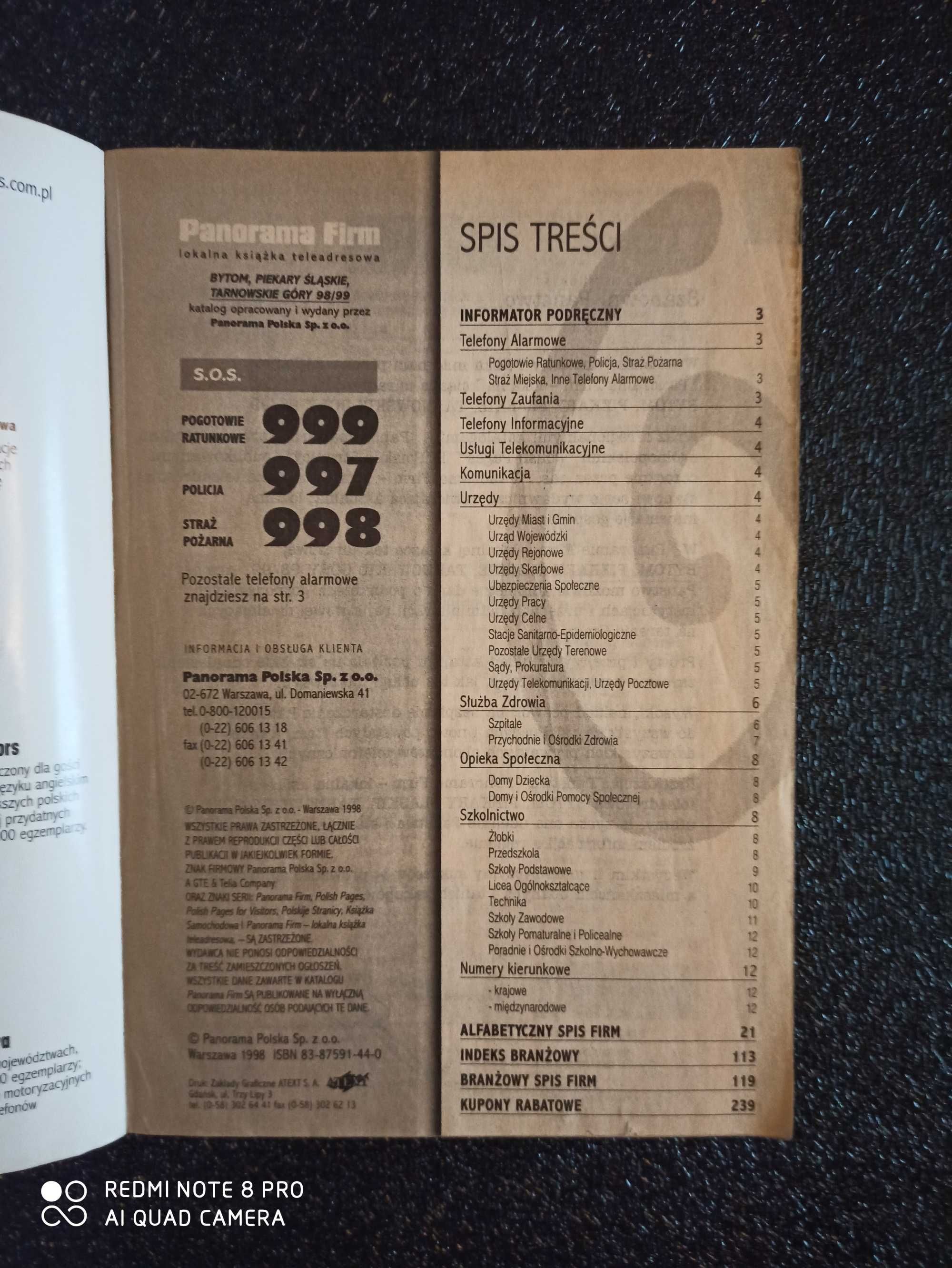 Panorama Firm Bytom Piekary Śląskie Tarnowskie Góry 98/99