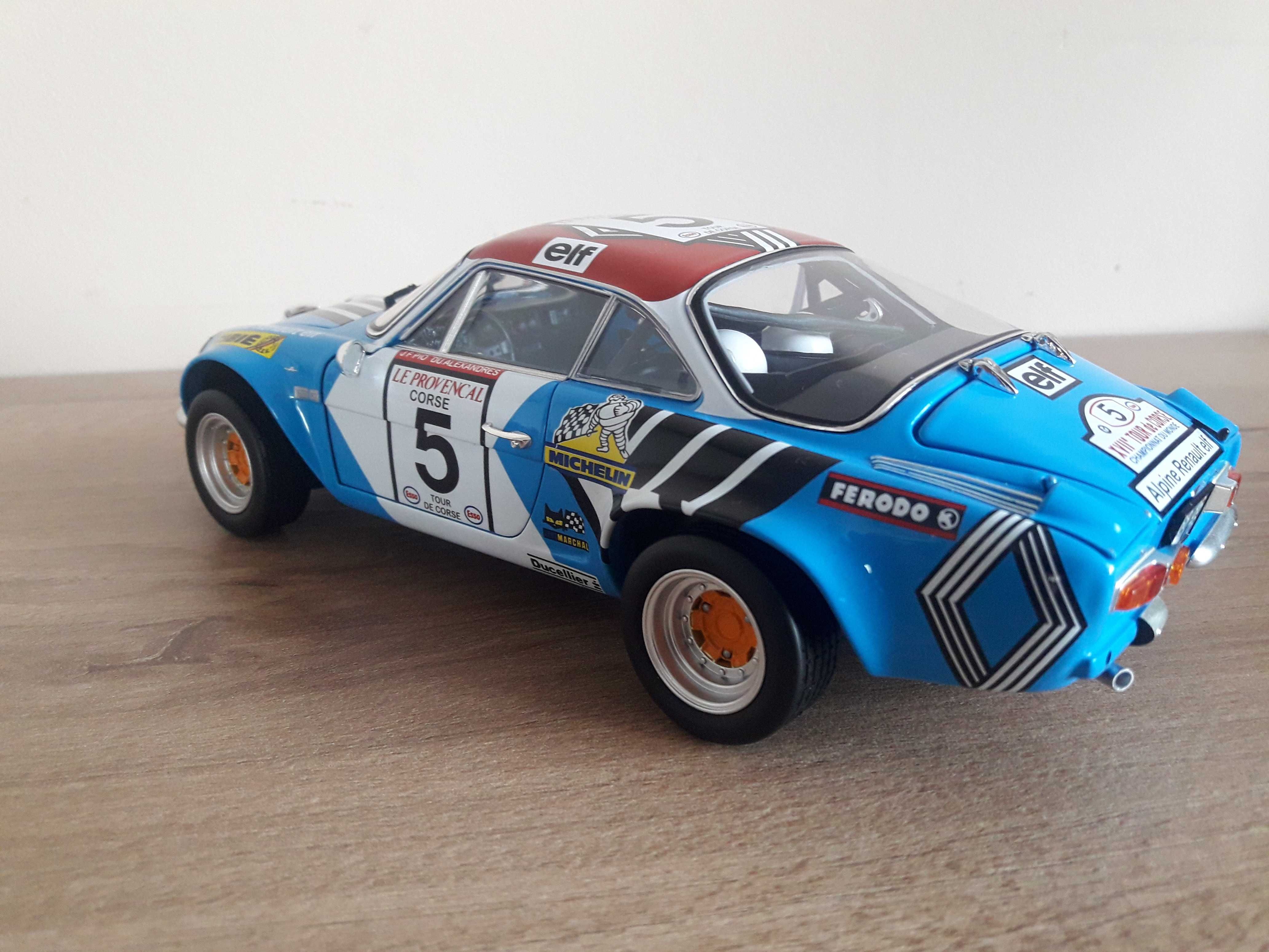 Alpine-Renault Kyosho 1:18 wrc rajd rally rallye