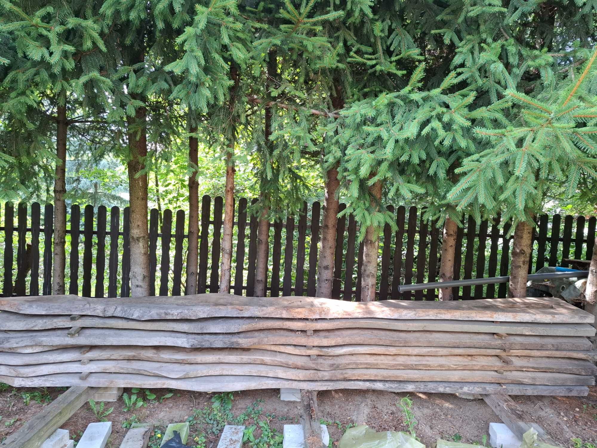 Deski jesionowe, foszty.