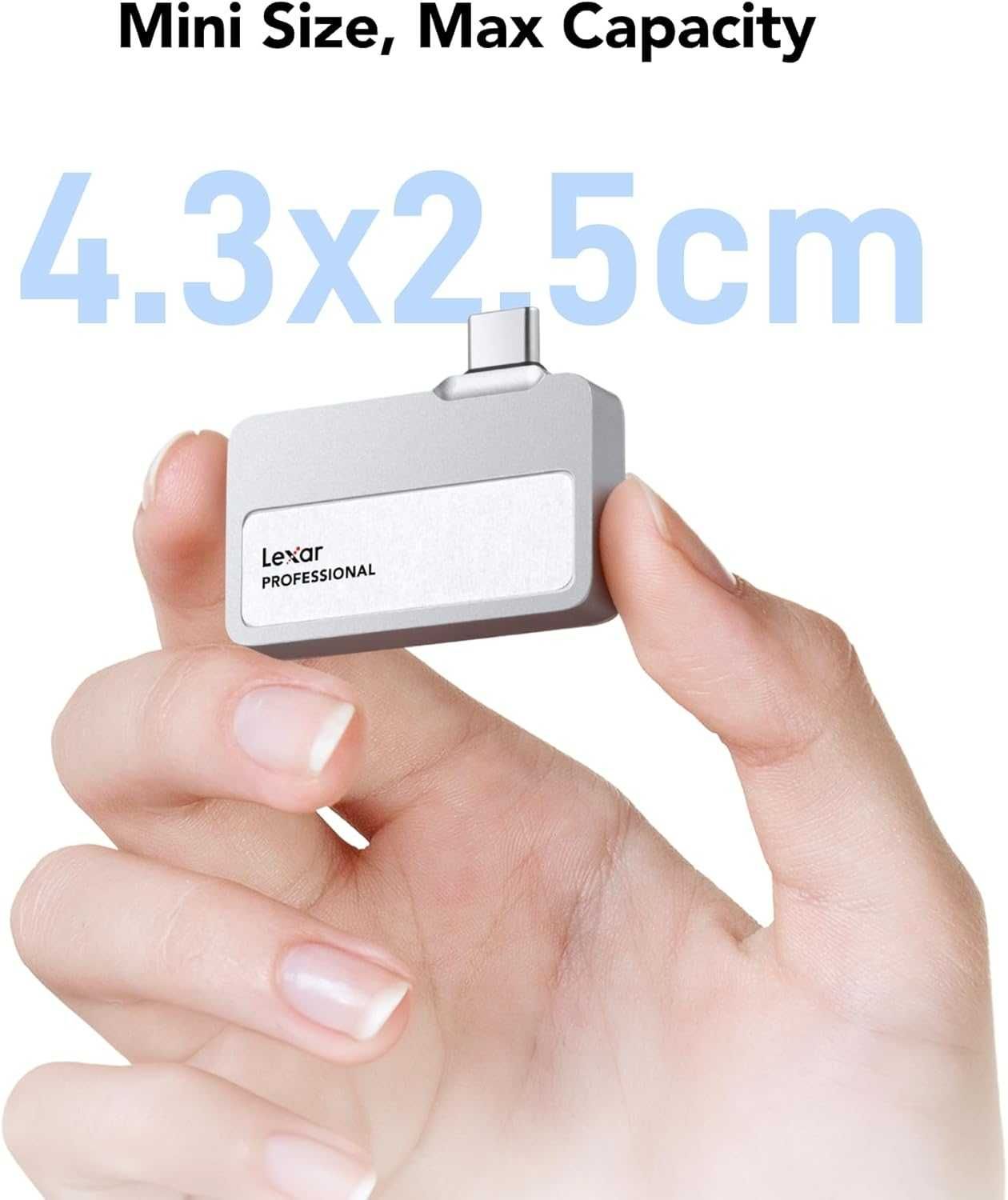 Lexar Profesjonalny przenośny dysk SSD Go z HUB 2 TB Outlet