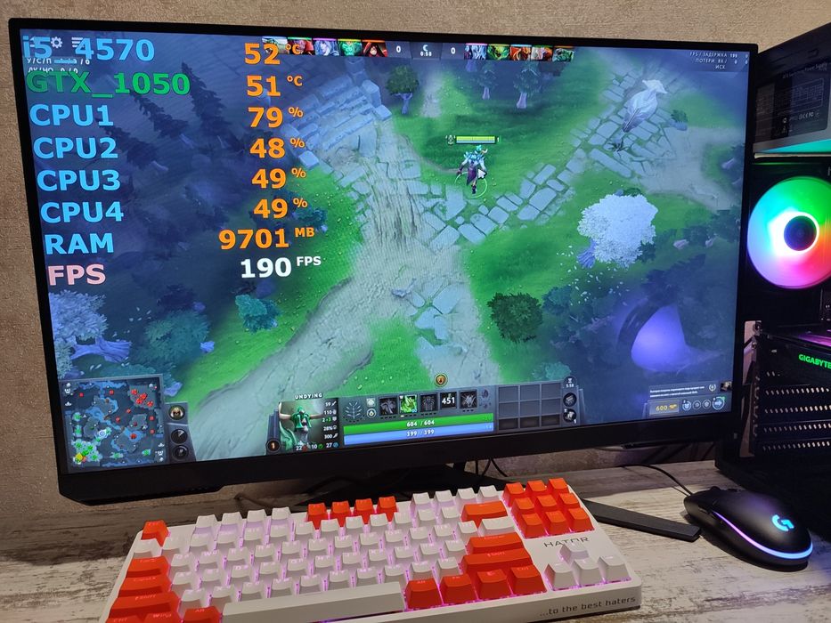 Игровой ПК i5 cs2 gtaV rust dota wot fortnite fs25 standoff minecraft