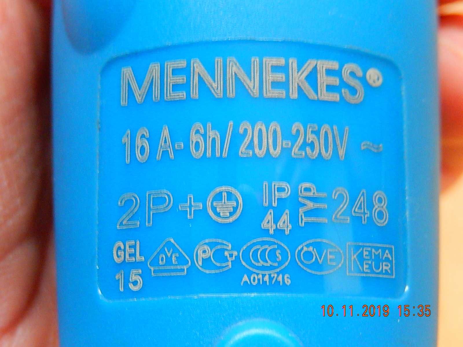 Gniazda elektryczne 230v Mennekes