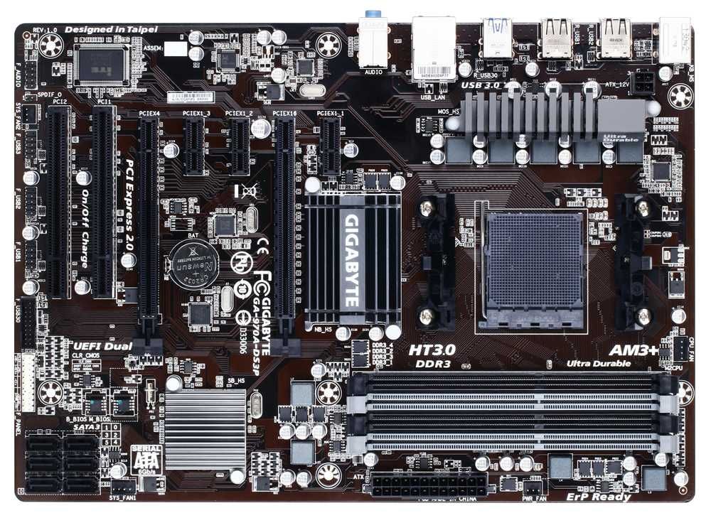 Zestaw płyta główna Gigabyte GA-970A-DS3P z procesorem FX 6300