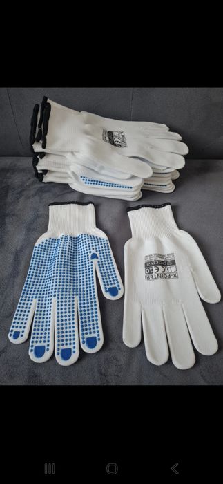 Rękawice nakrapiane robocze rozm. 10