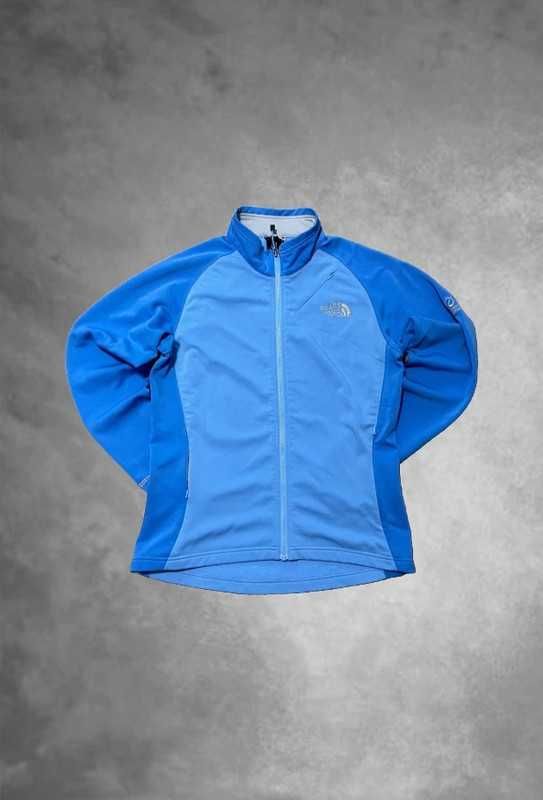bluza the north face ciepła L niebieska