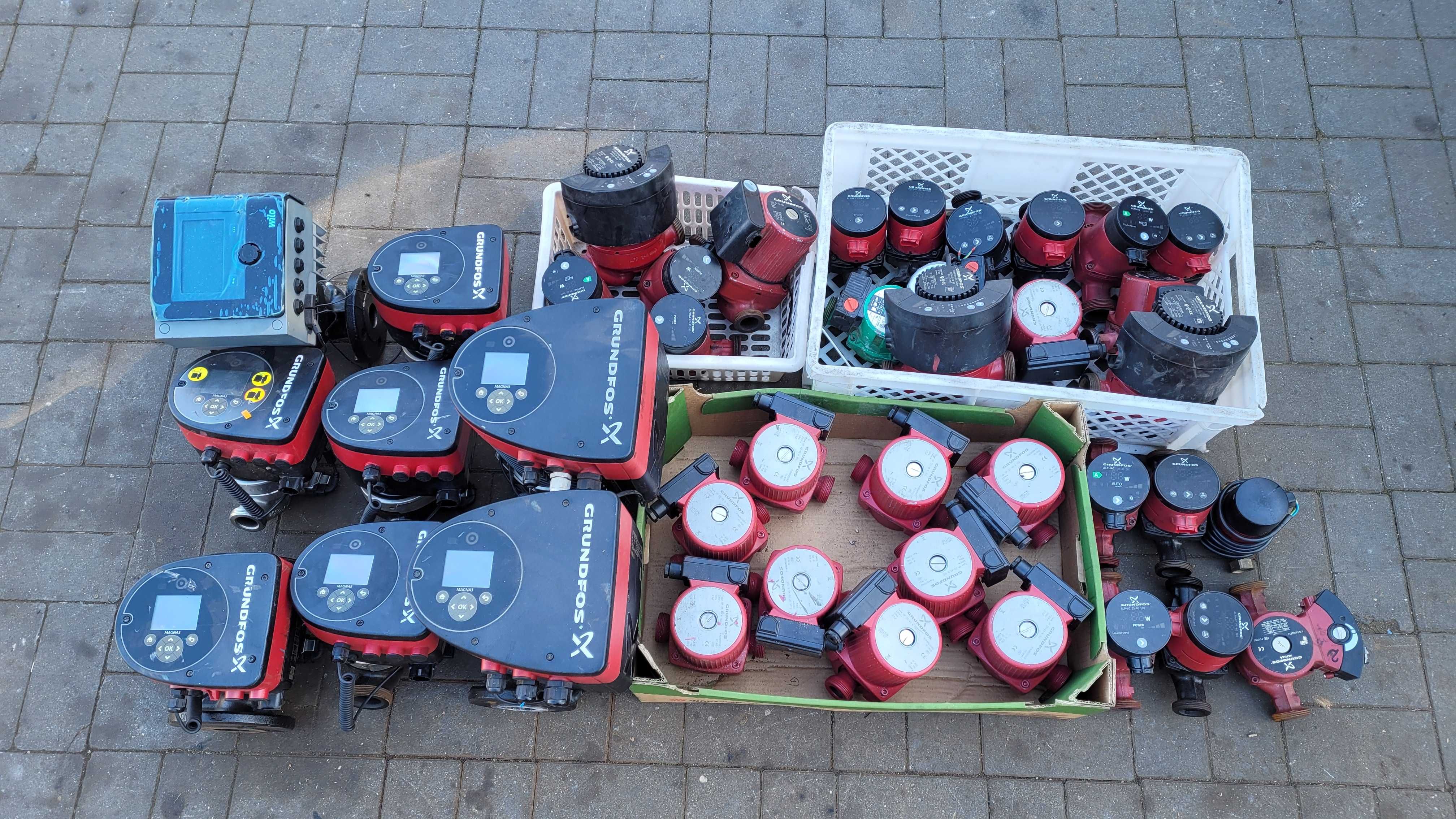Pompa Grundfos Magna 3 pompy obiegowe obiegowa ALPHA1 ALPHA2 UP 20-45