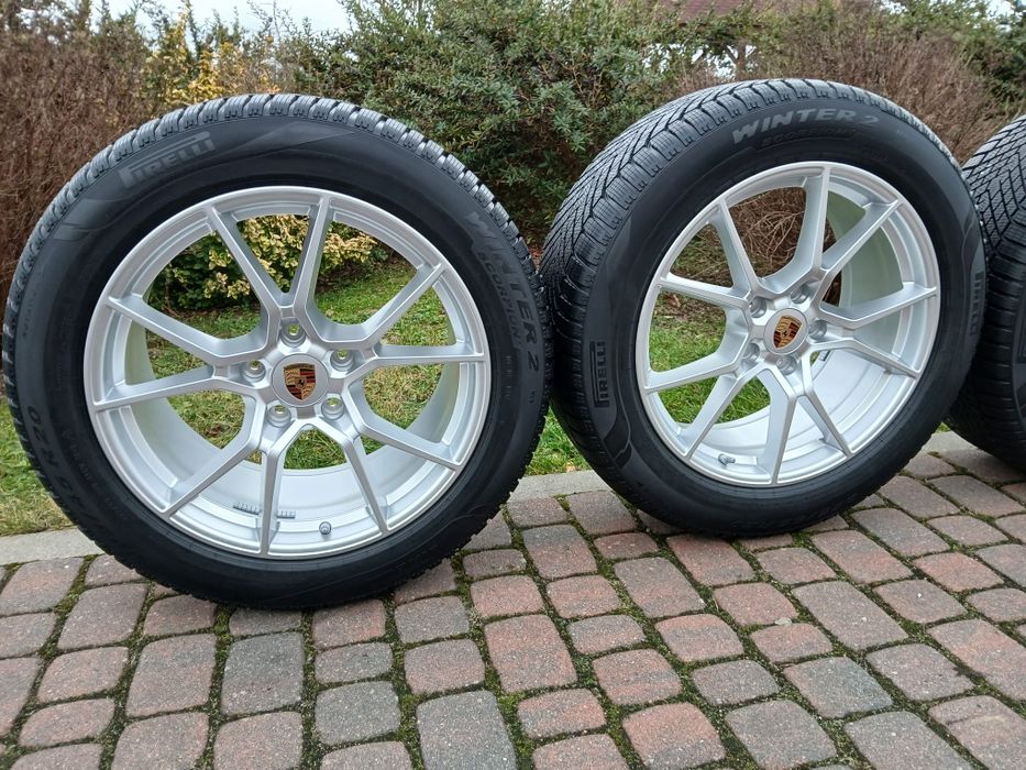 NOWE koła zimowe Porsche Cayenne 20 cali 5x130 Opona Pirelli Oryginał