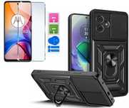 Etui Pancerne Motorola Moto G54 5G + Szkło Hartowane