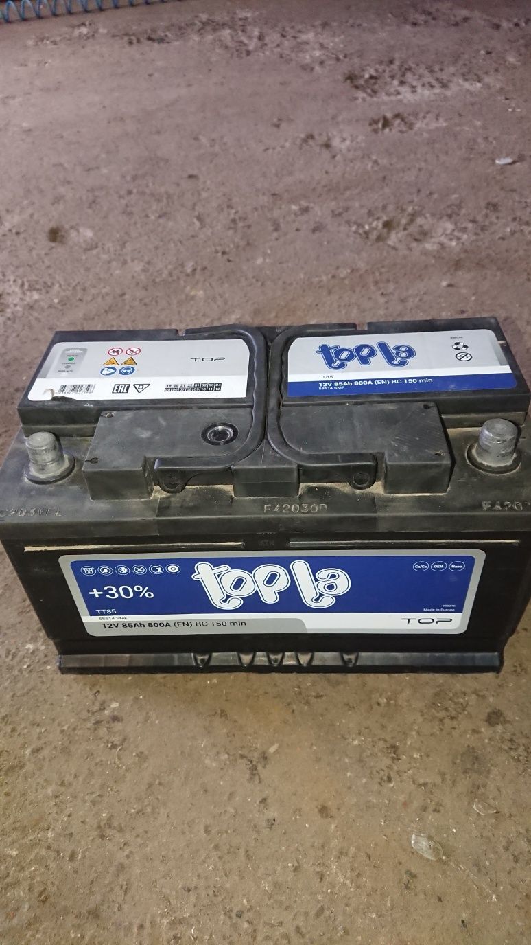 Акумулятор TOPLA 85Ah 800A