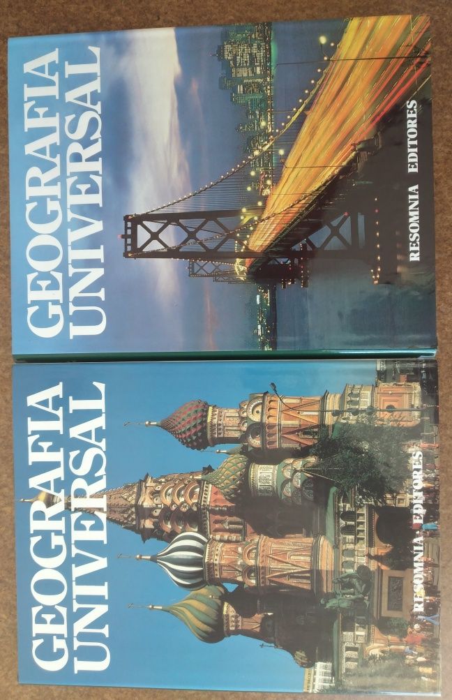 Geografia Universal - 9 livros novos na caixa original