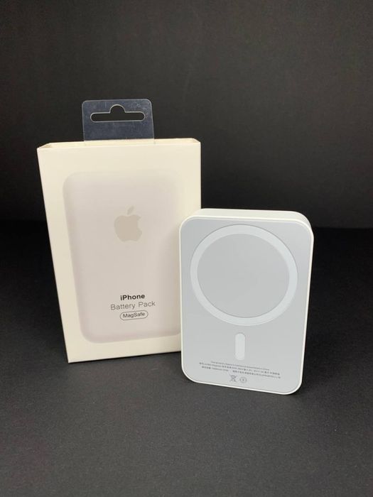 Повербанк MagSafe Battery Pack 5000 mAh 18.5 W, білий