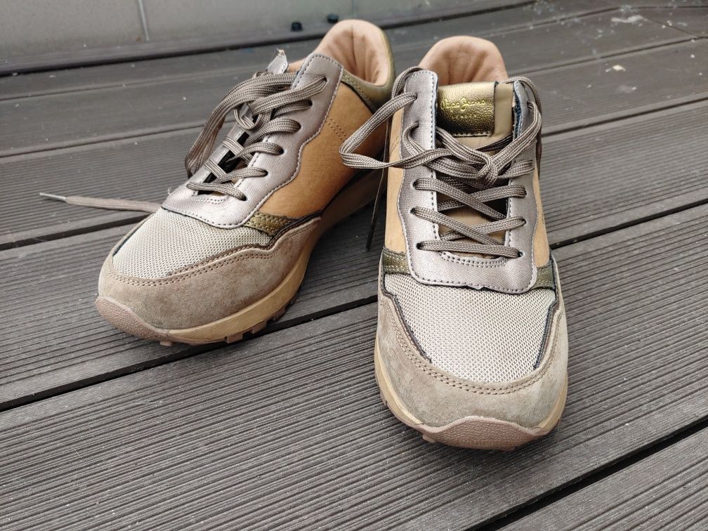 Buty Pepe Jeans London Brązowe