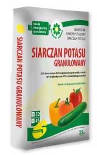 Siarczan potasu 25kg Siarkopol - nawóz potasowy warzywa, owoce, sady