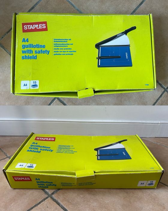 Guilhotina A4 - nunca usada