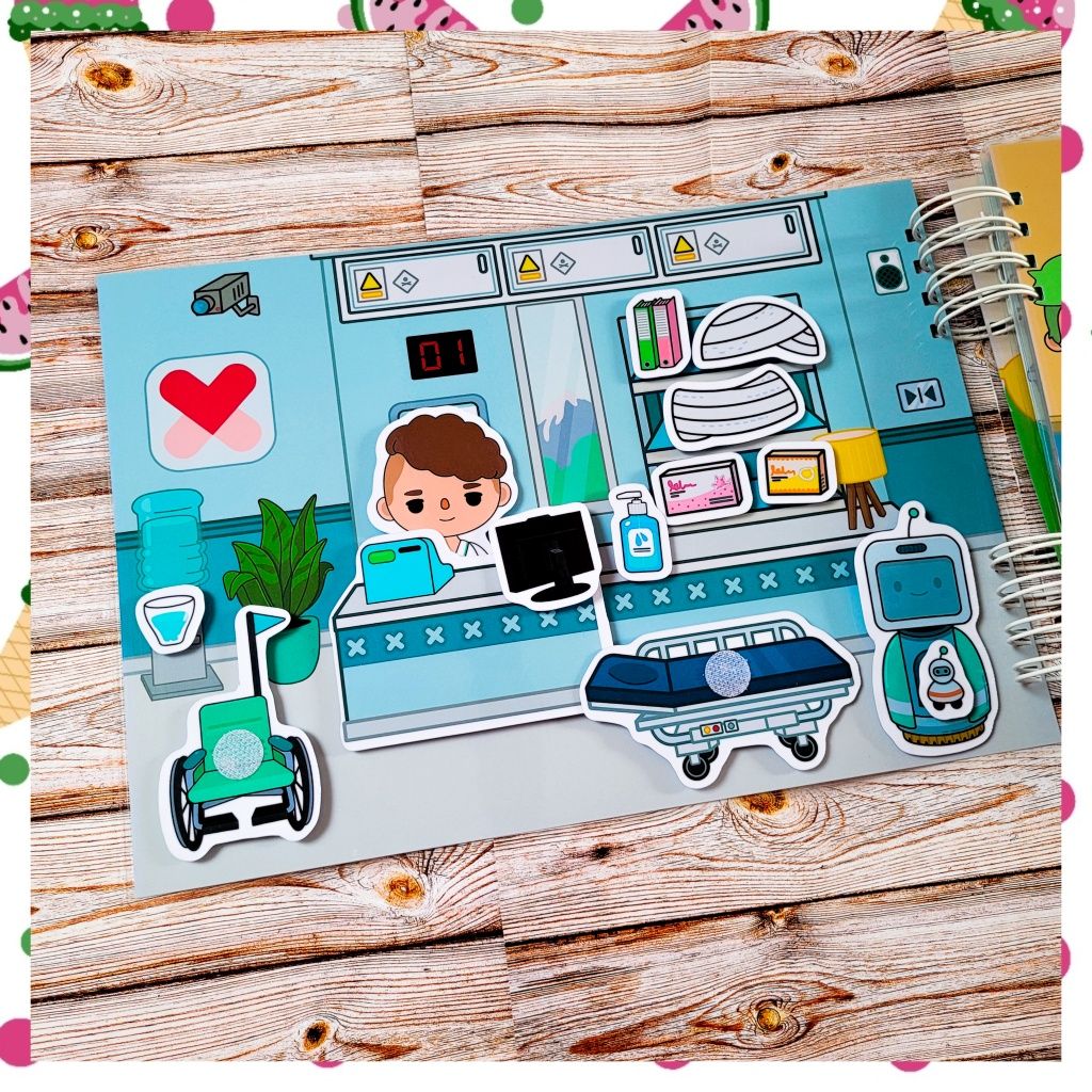 Książka na rzepy Labubu. Toca Boca. Toka Boka. Avatar. Lamibook.