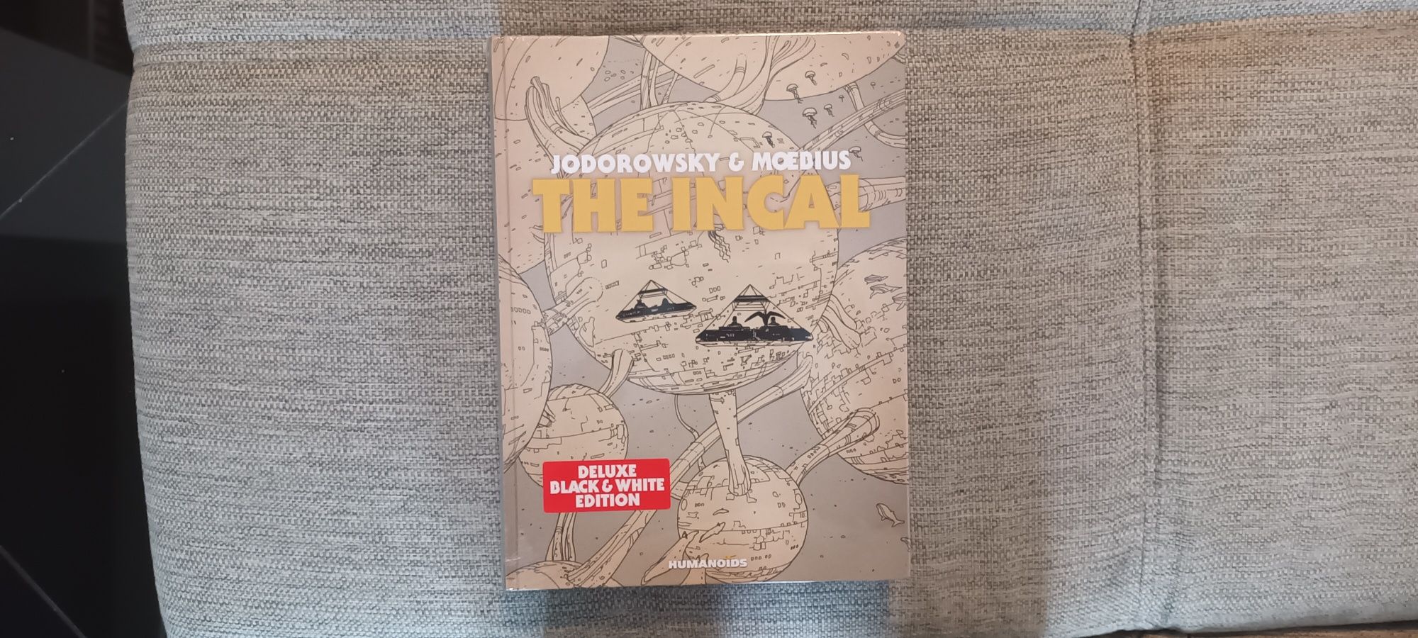 The incal deluxe black and white edition