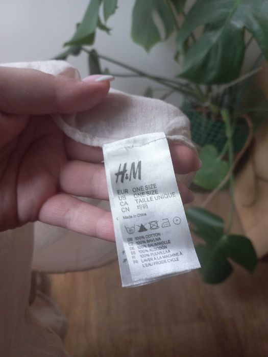 Beżowy szalik komin H&M