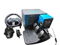 Kierownica Logitech G920 - pedały - shifter - biegi - ZESTAW - Xbox