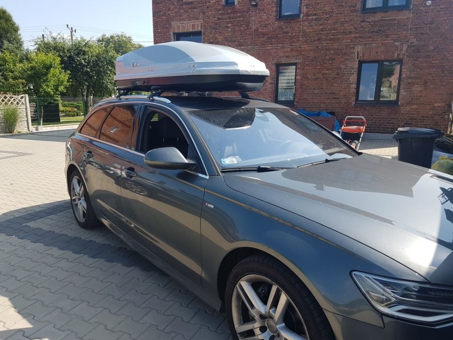 Box dachowy Taurus Adventure 480 srebrny połysk