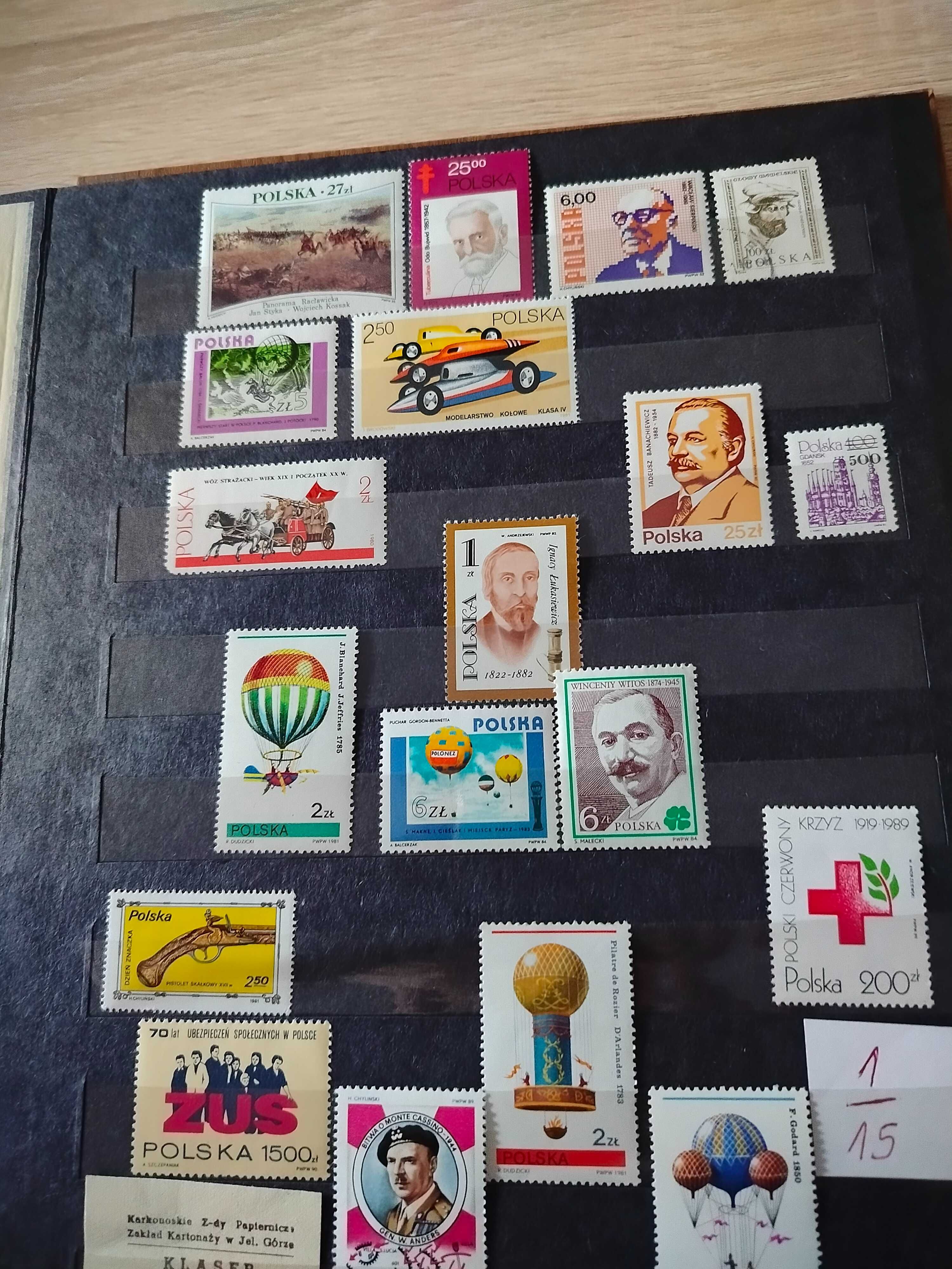 Sprzedam klaser ze znaczkami oferta dla filatelistów