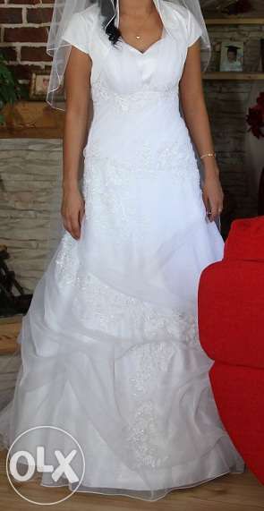 Suknia ślubna - biała rozm.36