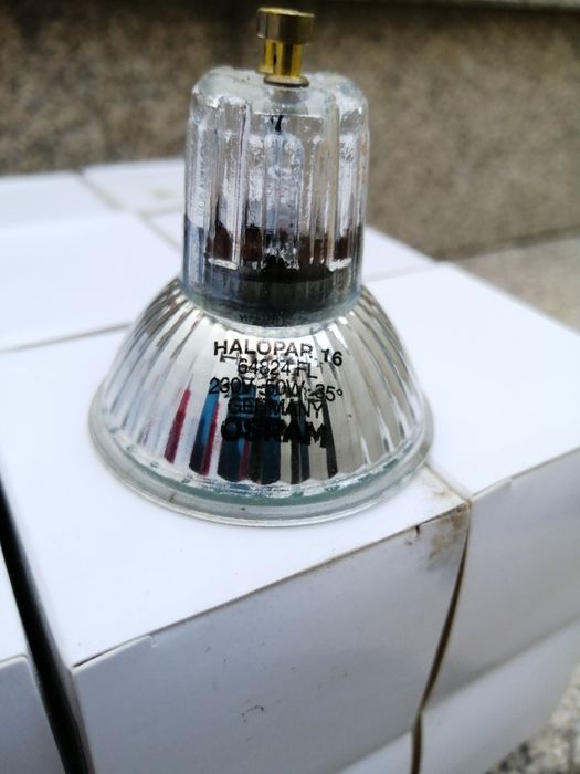 35 Lâmpadas Gu10 Osram Galopar  50w