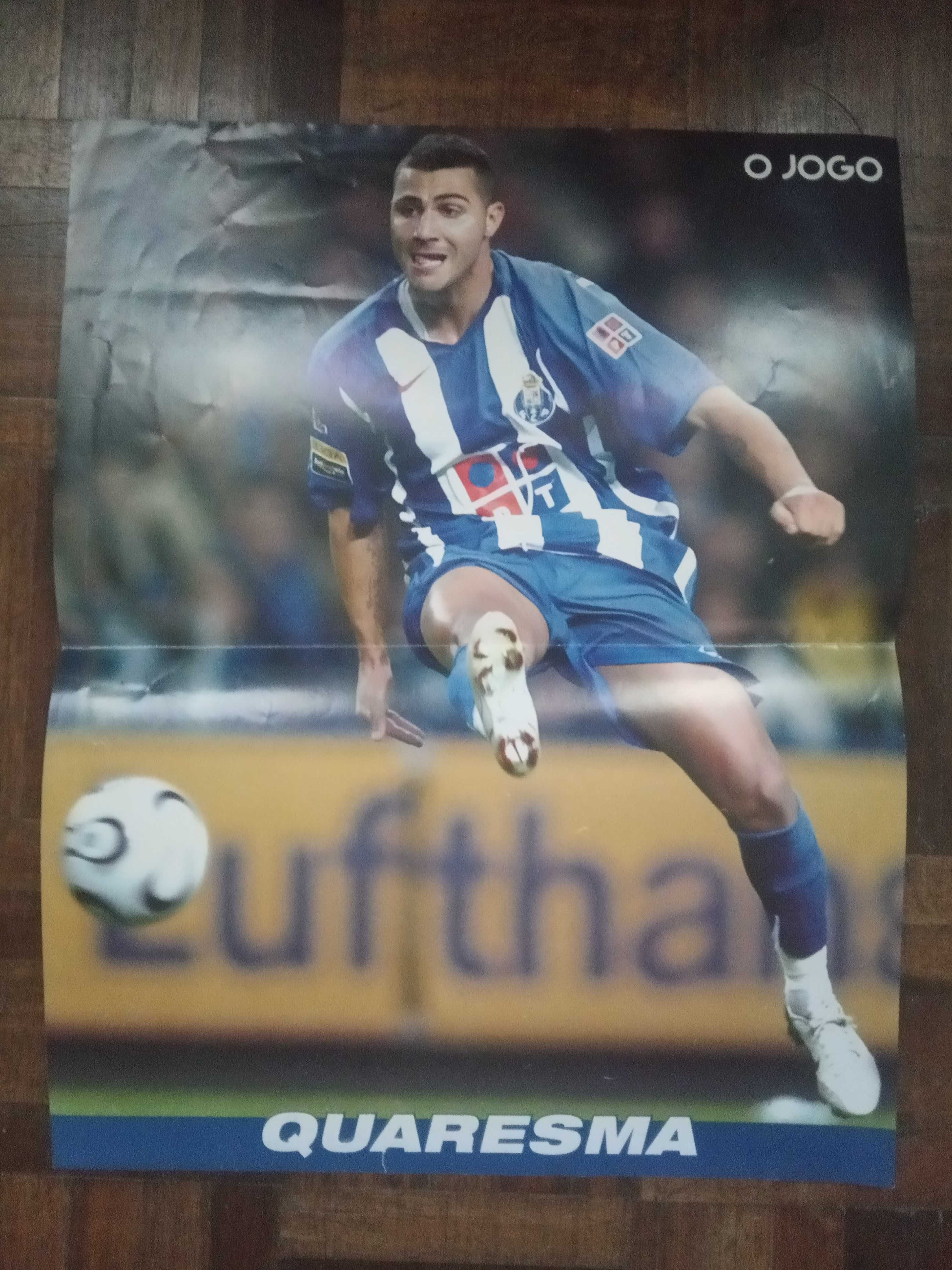 Poster de Quaresma.Raro.bom estado