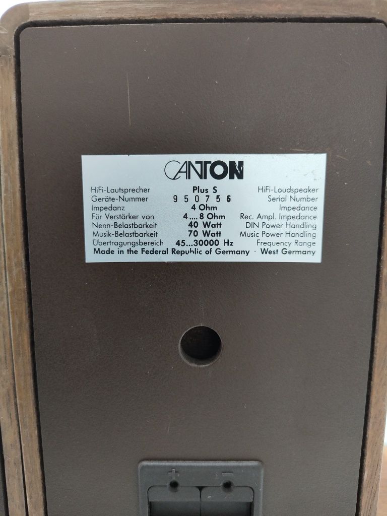 Subwoofer Canton plus B + satelity Canton plus S