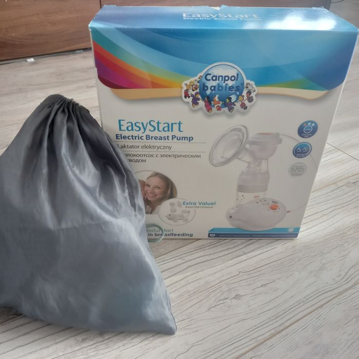 Laktator elektryczny sprawny pojedynczy easy start canpol babies kompl