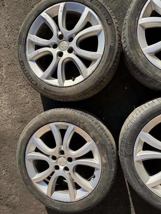 Комплект колес Peugeot 508 Citroen r18 5*108 колеса легкосплавні