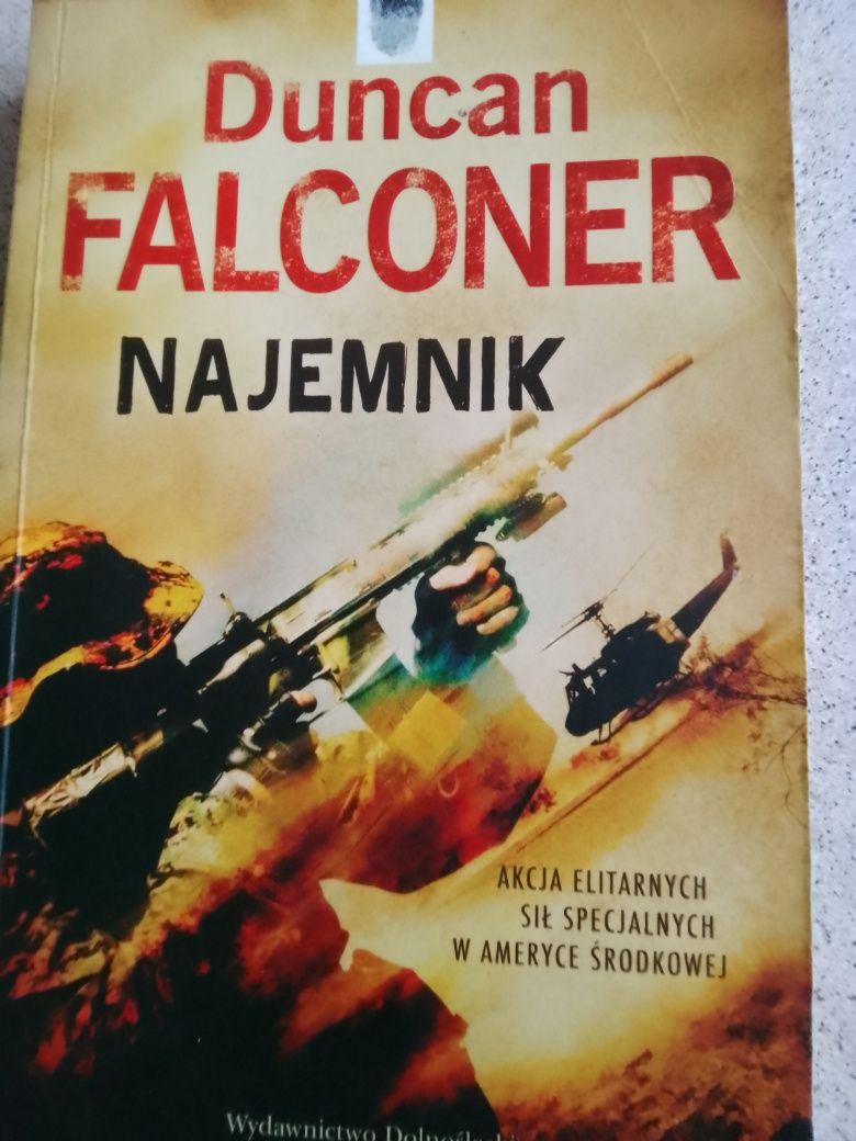 Najemnik książka sensacja Falocner Legia cudzoziemska wojsko